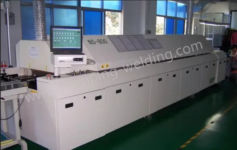 product-790-500 high temperature tunnel furnace for Fuse Copper Cap