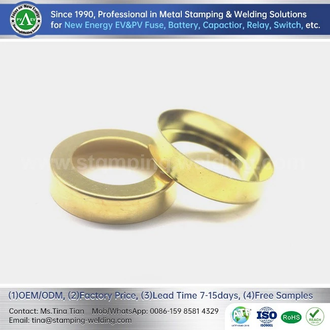 EV Fuse Brass Tube End Cap