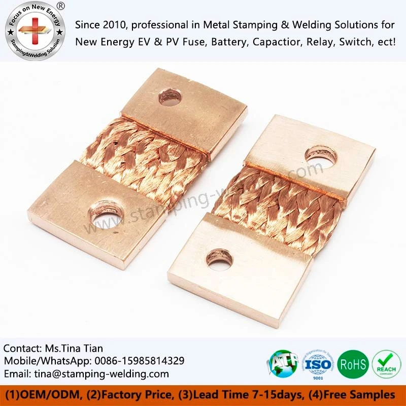 Braided copper wire