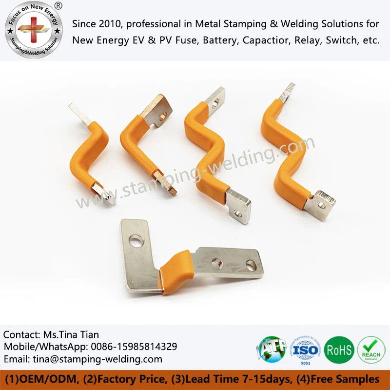 Plastic Dipping Electric Copper Busbar Custom Made Plastic Dipping Electric Copper Busbar Custom Made