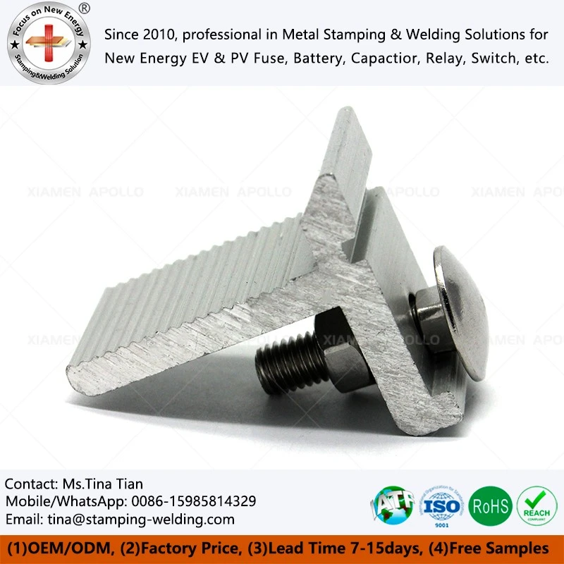 Stainless Steel 304 Solar Clamp For Solar Mounting System